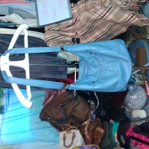 Kate and Mel women's blue crossbody bag - Picture 17 of 17